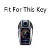 Zinc Alloy Car Key Case LED Display For BMW 5 7 Series G11 G12 G30 G31 G32 i8 I12 I15 G01 X3 G02 X4 G05 X5 G07 X7 Accessories