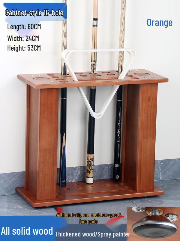 Solid Wood Billiard Cue Stand
