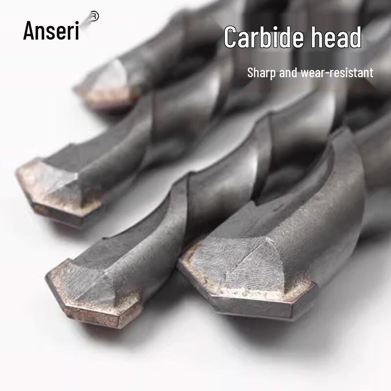 Ansairui Round Shank Impact Drill Bit Set (6x150mm, 20-Pack)