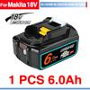 Genuine With Charger BL1860 Rechargeable Battery 18V 12000mAh Lithium Ion for Makita 18v Battery BL1850 BL1880 BL1860B LXT400