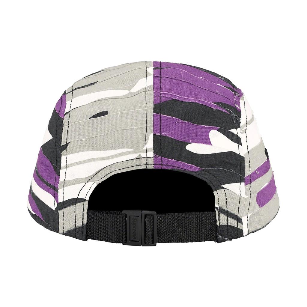 Supreme Layered Camo Camp Cap 'Black White Grey' Men's SUP-SS23-2254