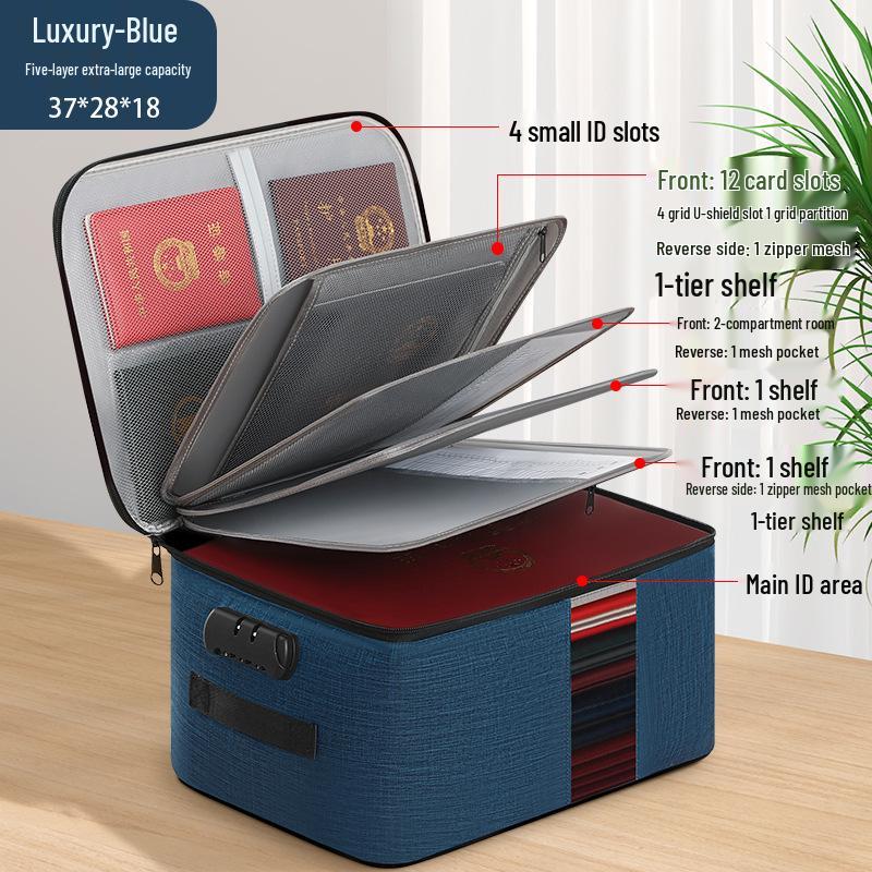 

Многофункциональная сумка большой вместимости для хранения паспорта и документов