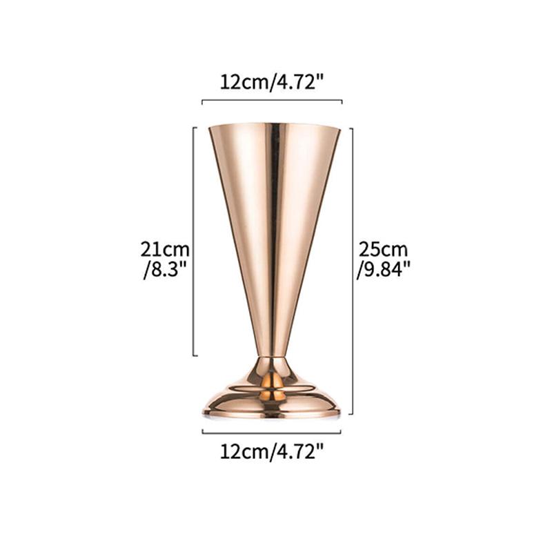 

«Металлическая подставка для цветов, настольная ваза, центральный элемент, декоративный элемент для свадьбы, позолоченный кубок и подсвечник»