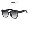 New Trendy Big Frame Cat Eye Women's Sunglasses Luxury Brand Designer Sunglass Men Outdoor Driving Travel Eyewear Ladies UV400