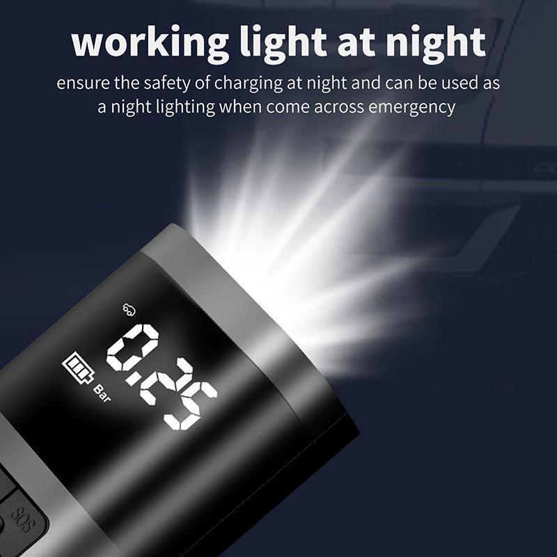 Multifunctional Electric Air Pump Portable Car Air Compressor Tire Inflator