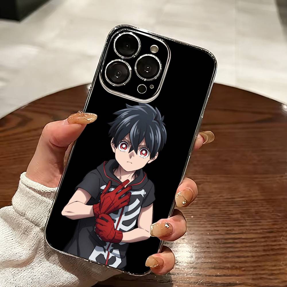 K-Kemono Jihen K-Kabane Kusaka Phone Case For iPhone 17 16 15 14 13 12 11 Mini Pro Max Plus Transparent Cover iPhone12PRO