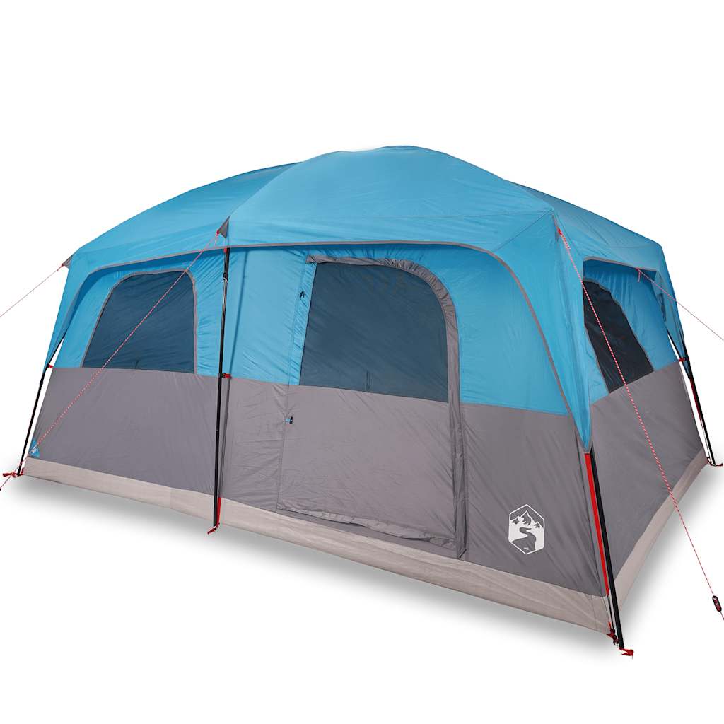 Family Tent for 8 Persons Blue Waterproof