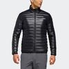 Adidas Three-In-One Hooded Down Jacket With Logo Men Outerwear Black DW9250