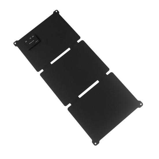 Solar Panel Portable Phone Charger 21W High-Efficiency Output Overvoltage Protection Foldable Single Crystal Silicon Solar Panel Charger