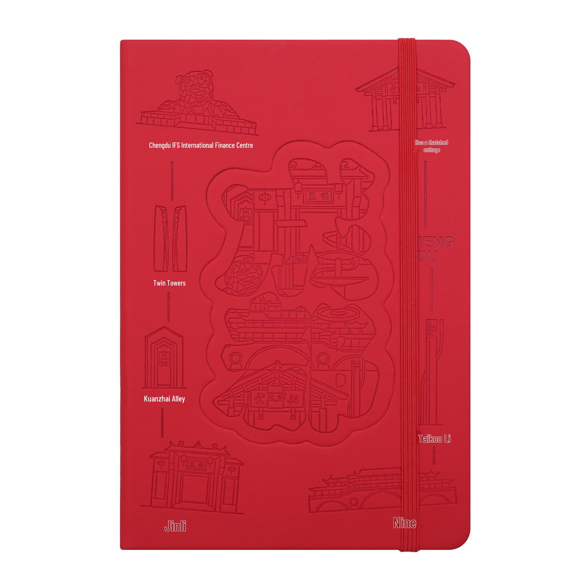 Xi an Cultural Stamp Collection & Custom Diary Notebook 32K 32K