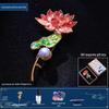 Mother-of-Pearl DIY Brooch Kit - Intangible Cultural Heritage Craft for Teacher's Day