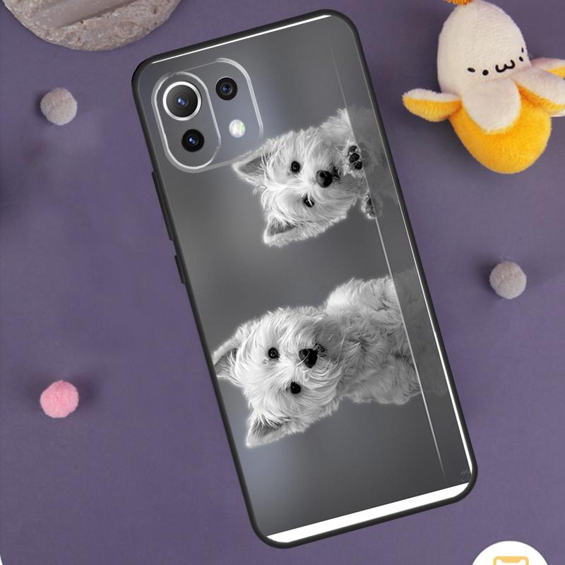 Westie Dog Case For Xiaomi 15T 13T 14T Pro 14 15 Ultra 17 Pro Max POCO X7 X6 X5 F5 F6 F7 F8 Pro Cover