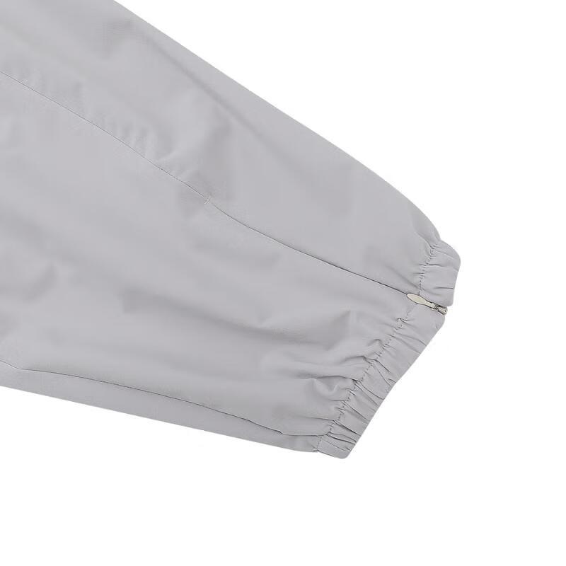 Adidas Future Style Woven Trousers Color Block Loose Fit Sports Casual Pants Men Bottoms Light-Gray Bright-White JL9988