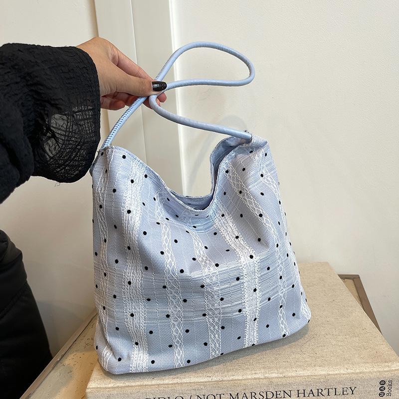 

Жіноча сумка під пахвами 2024, нова літня корейська модна портативна сумка, маленька свіжа сумка через плече синій