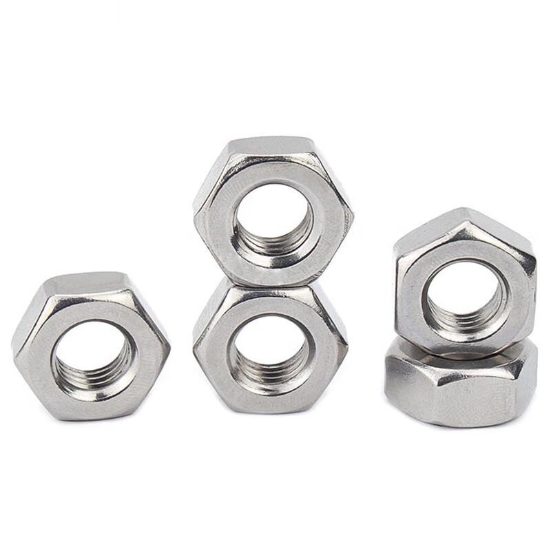 304 Stainless Steel Hex Nuts (DIN934)