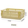 Mini Hollow Plastic Folding Storage Basket for Small Items - Gift Model 5002