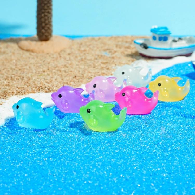 10pcs Aquariums Artificial Luminescent Fishes Simulated Fishes Ornaments Aquariums Pet Supply