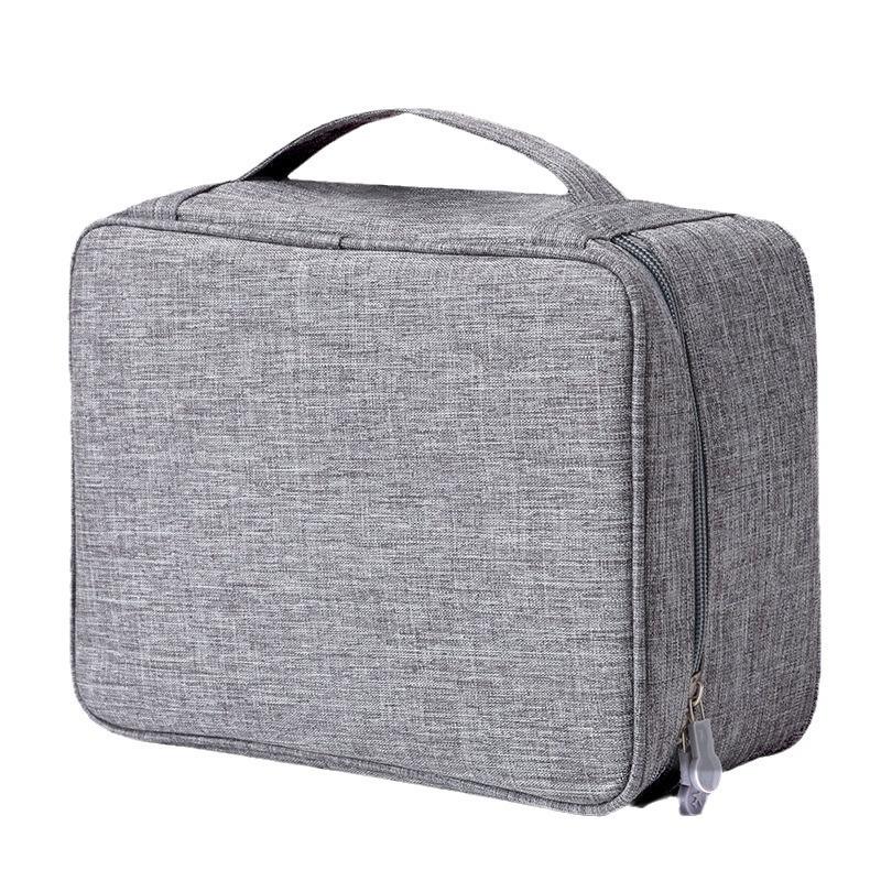 Torba do przechowywania kabli danych, torba do przechowywania power banku, etui na słuchawki cyfrowe pudełko do przechowywania, wielofunkcyjna torba podróżna z tkaniny Oxford