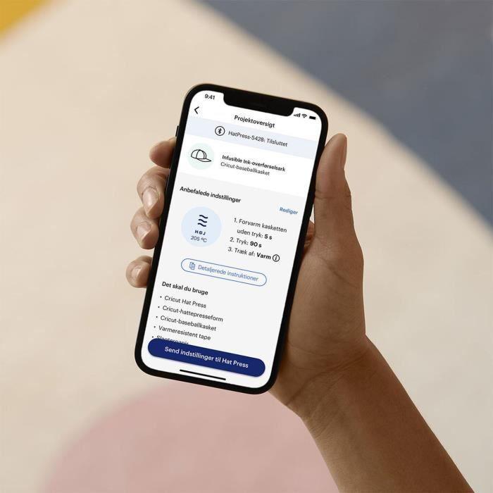 Heat Press - CRICUT - EasyPress 3 - Blue - Heating Plate of 23 X 23 Cm