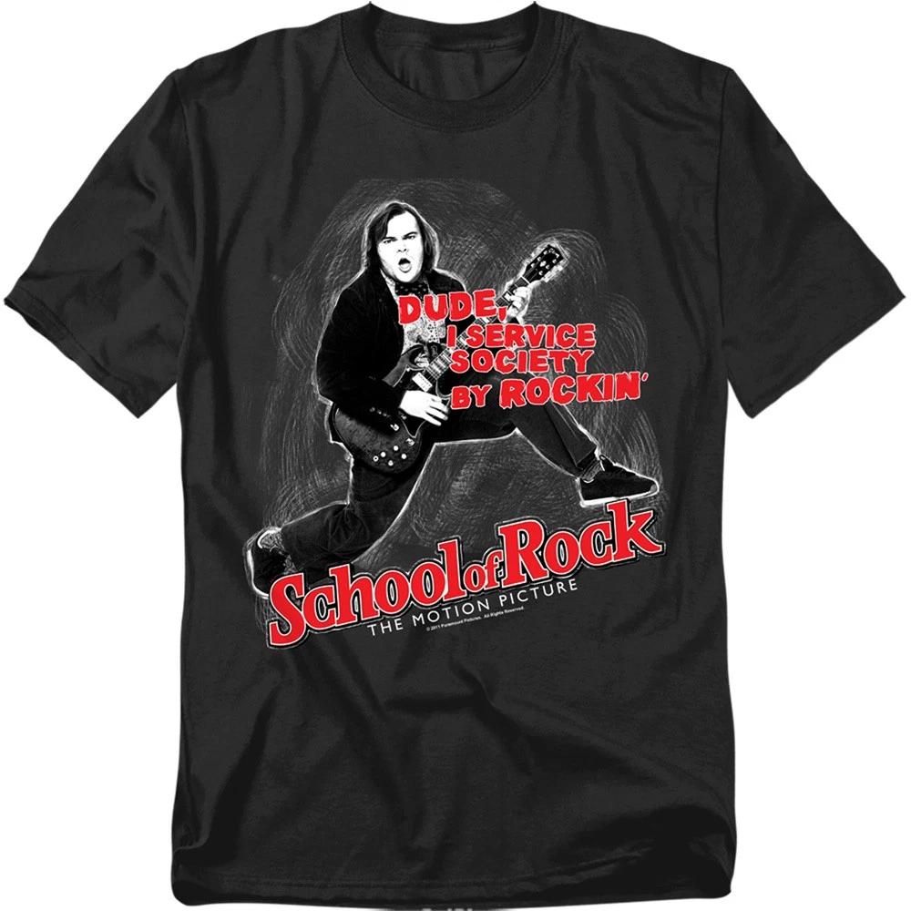 School Of Rock - Rockin - Unisex Short Sleeve Children s T-shirt - Black 100