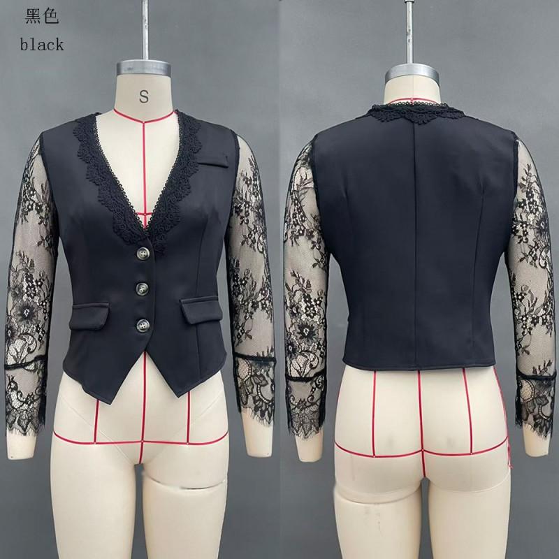 Womens Elegant Design Blazer Fashion Sexy Top Winter 2025