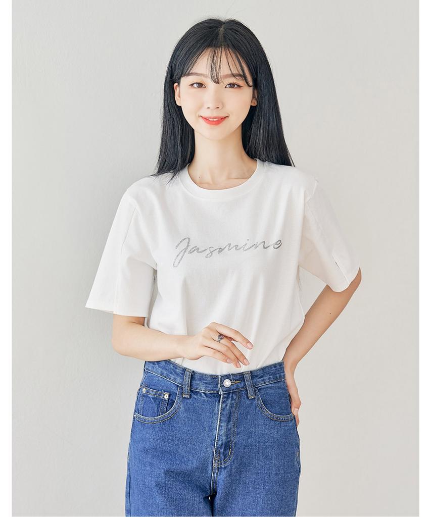 VANAKE Jasmine Short Sleeve T-Shirt_Ob14Tsme31Z