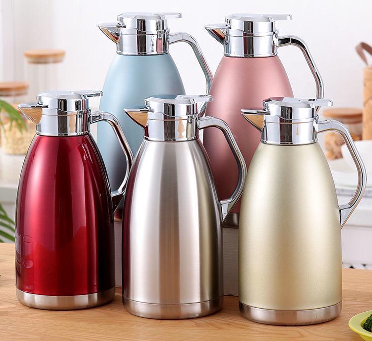 Large Capacity Insulated Stainless Steel Thermos Flask for Home Use