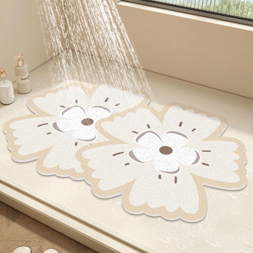 Water Absorbent Bathroom Rug Non Slip Floor Mat Home Decoration Doormat  Corridor