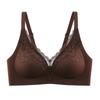 Wireless Push Up Bra Sexy Back Support Lace Trim Breathable Comfort Underwear
