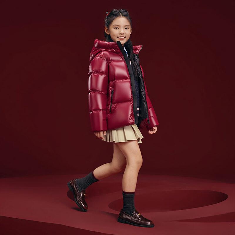 Gaofei Black Gold 5.0 Kids Hooded Short Goose Down Jacket