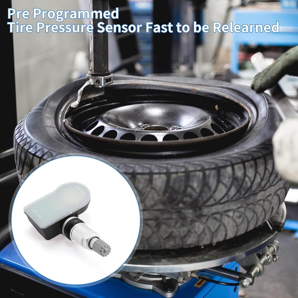 Tire Pressure Sensor Tire Pressure Monitoring Sensor No.13589597 for Chevrolet Equinox 2016-2021 1 Pc 433MHz