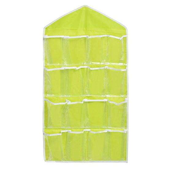 Multifunction Socks Toy Underwear Sorting Storage Bag 16 Pockets Hanging Organizer
