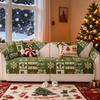 2026 Novo Tapete de Sofá Chenille de Natal Para Todas as Estações Antiderrapante Capa de Almofada de Assento Capas de Sofá Universais Decoração de Casa Presente de Natal