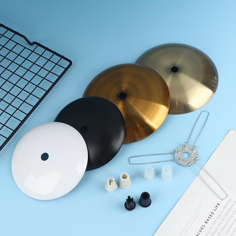 1 Set Flying Saucer Arc Cover Tray Pendant Lamp Ceiling Lamp Accessories Three Forks Fixing Spring + Tension Head