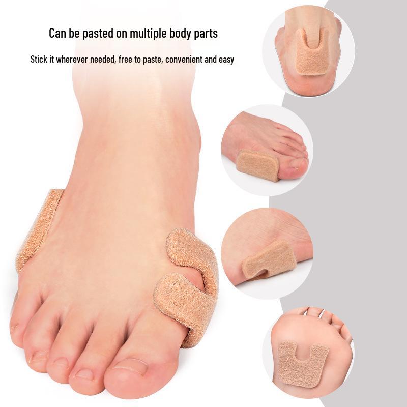 Thickened Felt Metatarsal Pads: Anti-Slip, Sweat-Absorbent, and Anti-Wear for High Heels