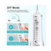 Water Flosser Cordless 300ml Rechargeable 4 Modes 5 Jet Tips Oral Irrigator Black