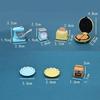 1/12 Dollhouse Miniature Diy Kitchen Set Bread Machine Blender Electronic Scales