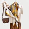 New fashion 111 mulberry silk silk scarf, women's Spring Festival gift for elders to keep warm 111 silk collection