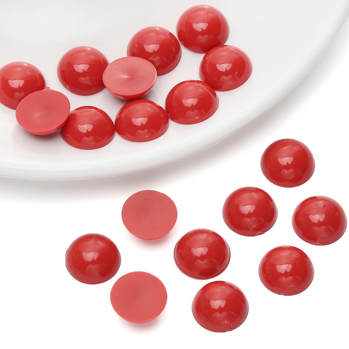 

50/100/200 шт. Акриловые круглые кукольные глаза с плоским дном 12mm 50pcs