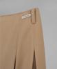 Obeodyupeulleeo Wool Pleated Skirt_Beige