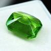 Natural GREEN Peridot CERTIFIED 9.65 Ct Excellent EMERALD CUT Loose Gemstone BA-6025