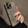 Luxury Bling Glitter Sequins Plating Soft Case For iPhone 17 Air 16 15 14 13 12 11 Pro Max Plus Lens Protective Shockproof Cover