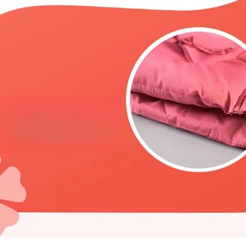 Children's Cotton Jacket for Girls, Mid-Length, Fleece-Lined, Thickened, Stylish Winter Coat for Young Girls, Fashionable Cotton Clothing for Little