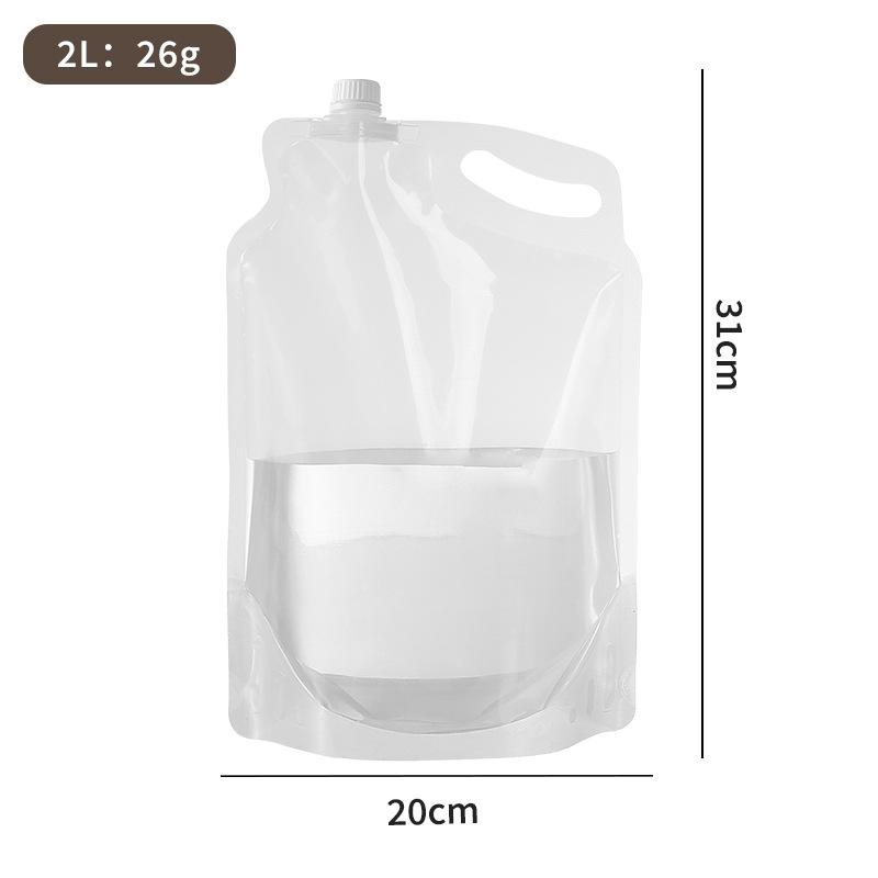 Outdoor Portable Water Bag, Folded and Stacked, Thick Camping Plastic Water Bucket, Concert Music Festival Water Storage Bag