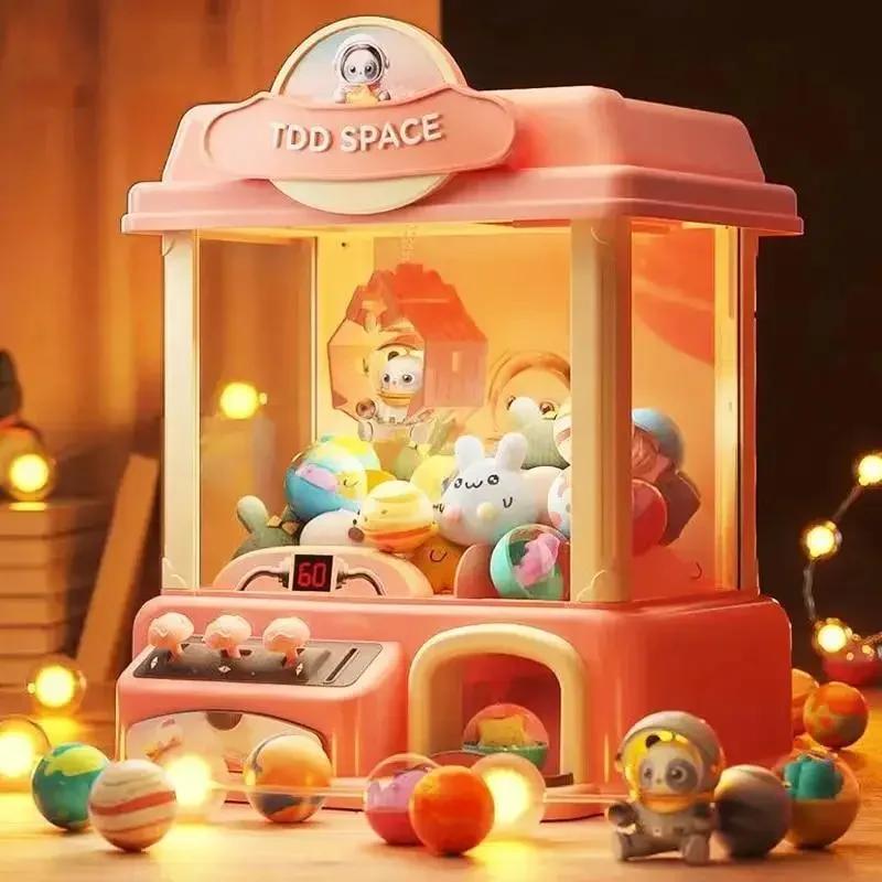 Non-Toxic Doll Claw Clip Machine Toy Grabber Catching Cute Plush Dolls Game Mini Claw Machine Toys For Kids Children'S Day Gifts