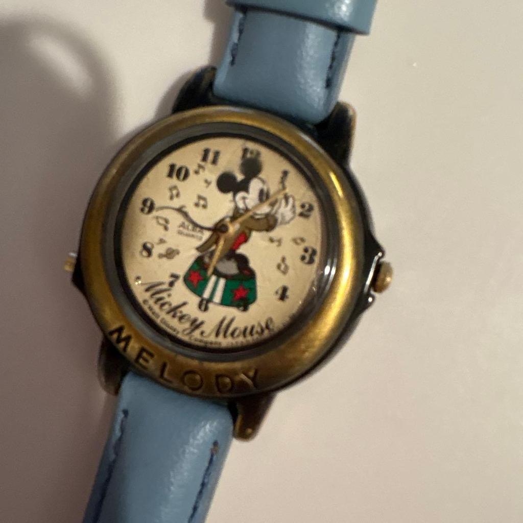 Used ALBA Mickey Mouse MELODY Watch