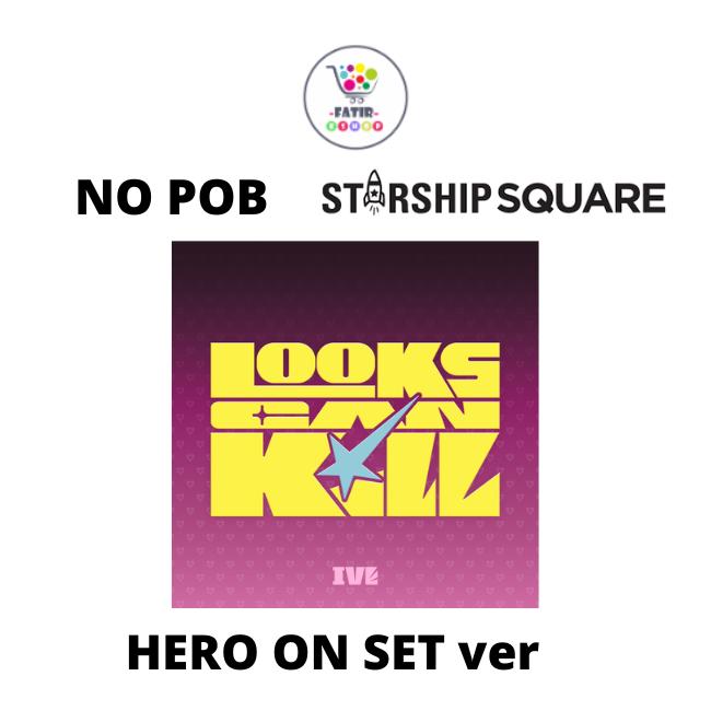 Select POB HERO ON SET Ver IVE EP Album Looks Can Kill