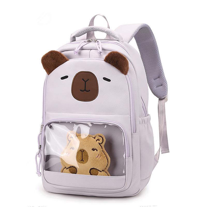 The New Schoolbag Is High-value, Fresh, Sweet and Cute Backpack, Grade 1-3 Student Lightweight Travel Backpack.
