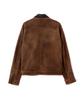 Schott NEWBIE SUEDE LEATHER Size JACKET, Men's, L, 050, Brown, 782-5250009