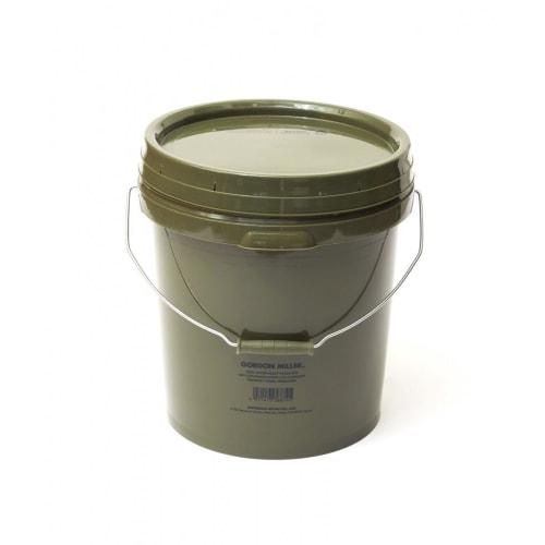 GORDON MILLER Car Wash Pail Bucket with Lid, 17L, Olive Drab, 32485